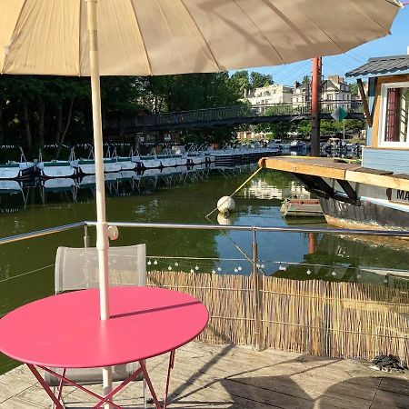 Bateau Appartement Sur L'Erdre Au Coeur De Nantes Exteriör bild