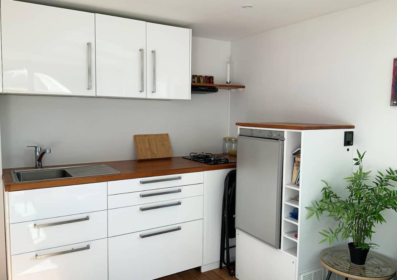 Bateau Appartement Sur L'Erdre Au Coeur De Nantes Exteriör bild